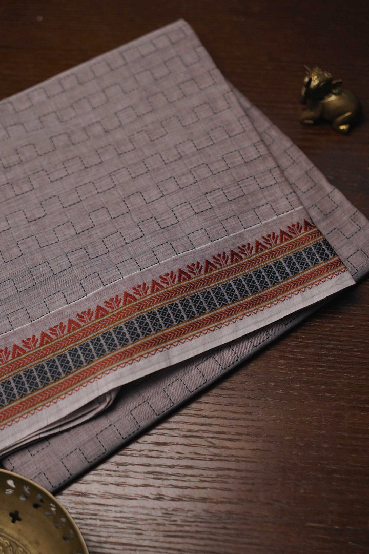 Kanchi Cotton Saree - Matkatus