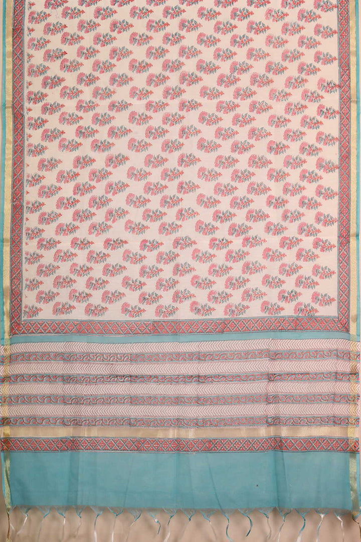 Block printed Dupattas - Matkatus 