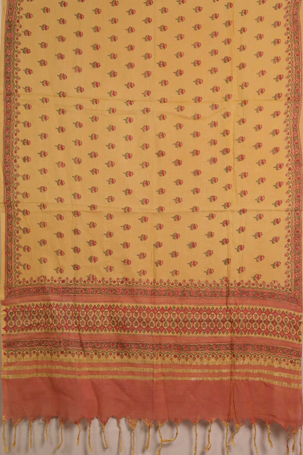 Block printed Dupattas - Matkatus 