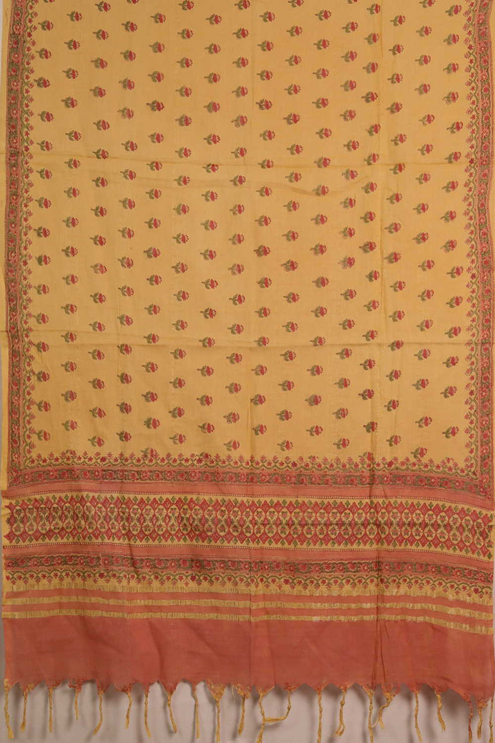 Block printed Dupattas - Matkatus 