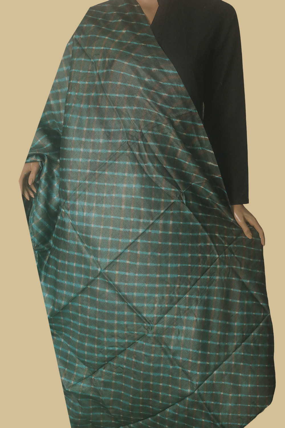 Tussar Silk Dupatta - Matkatus 