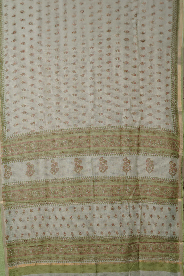 Block Printed Cotton Sarees - Matkatus 