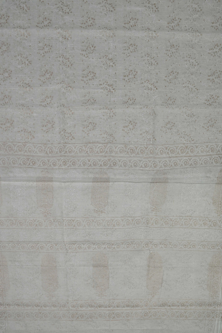 Block Printed Cotton Saree - Matkatus 