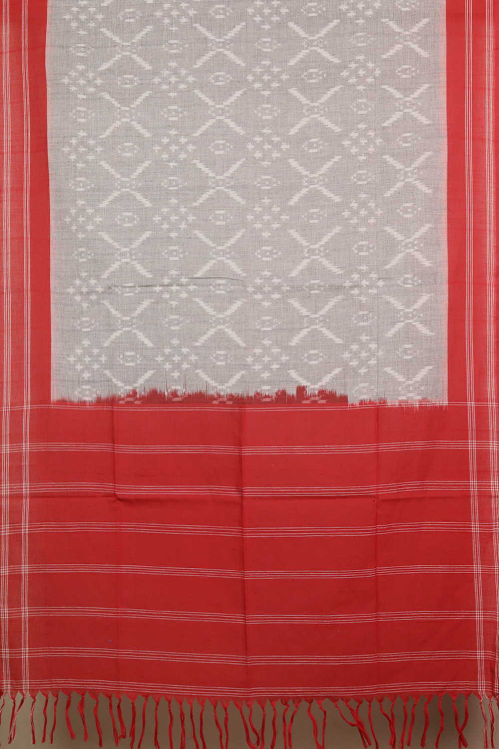 Ikat Cotton Dupatta - Matkatus 