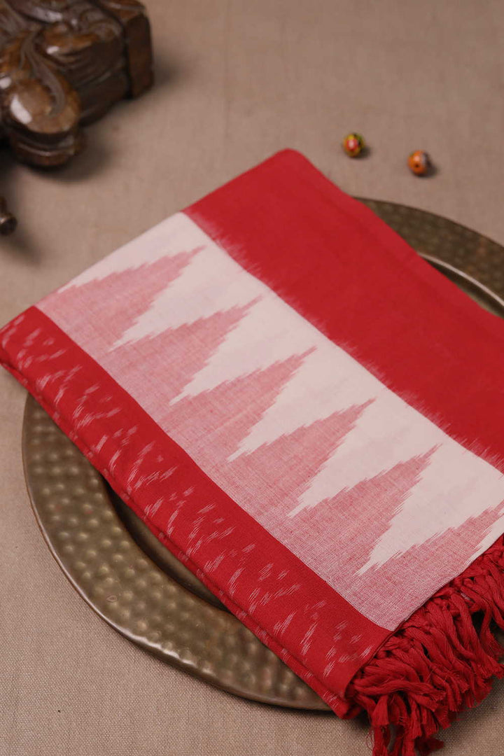 Ikat Cotton Dupatta - Matkatus 