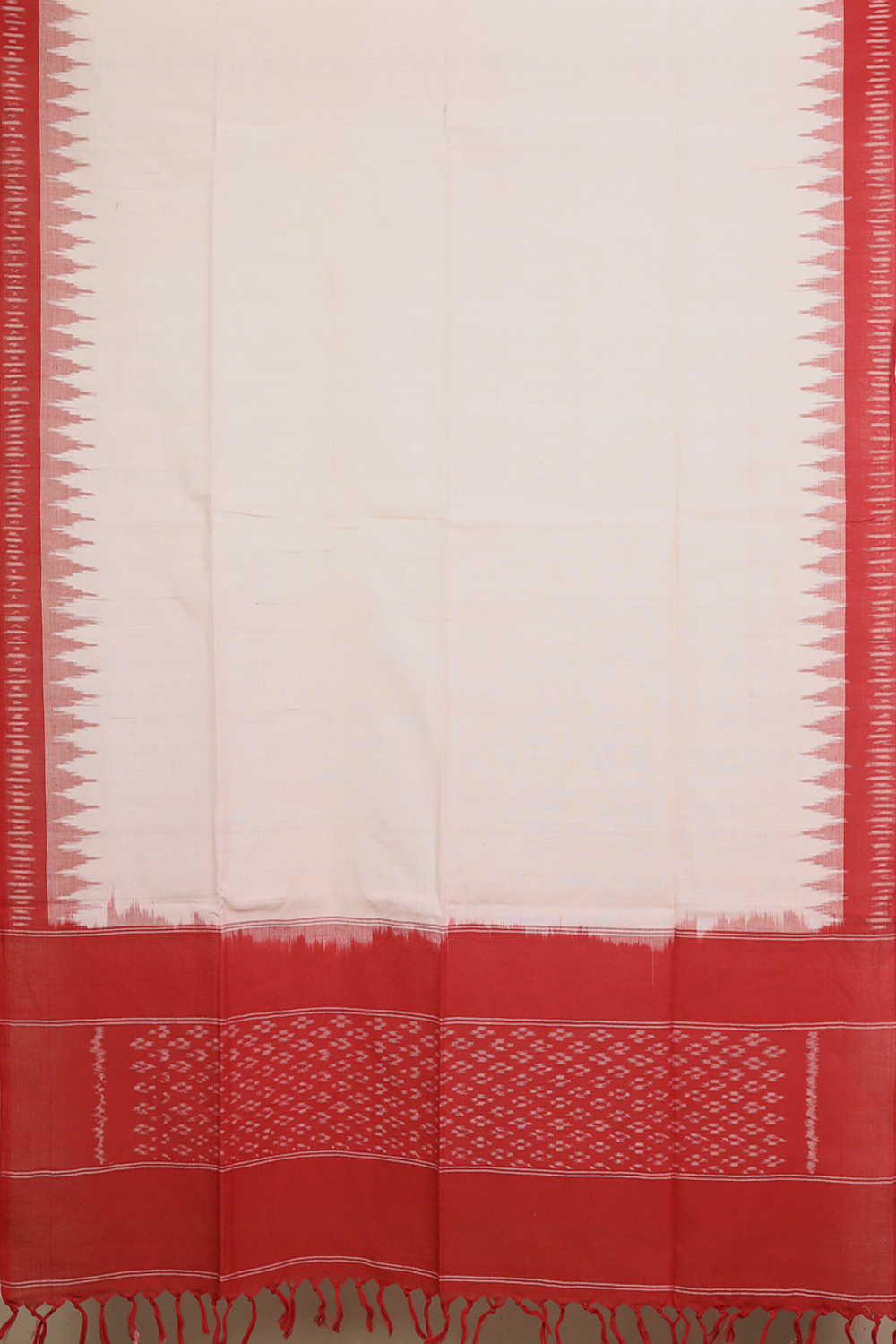 Ikat Cotton Dupatta - Matkatus 