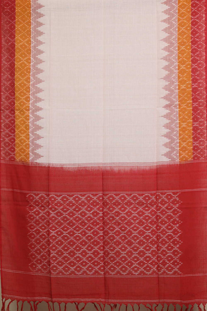 Ikat Cotton Dupatta - Matkatus 