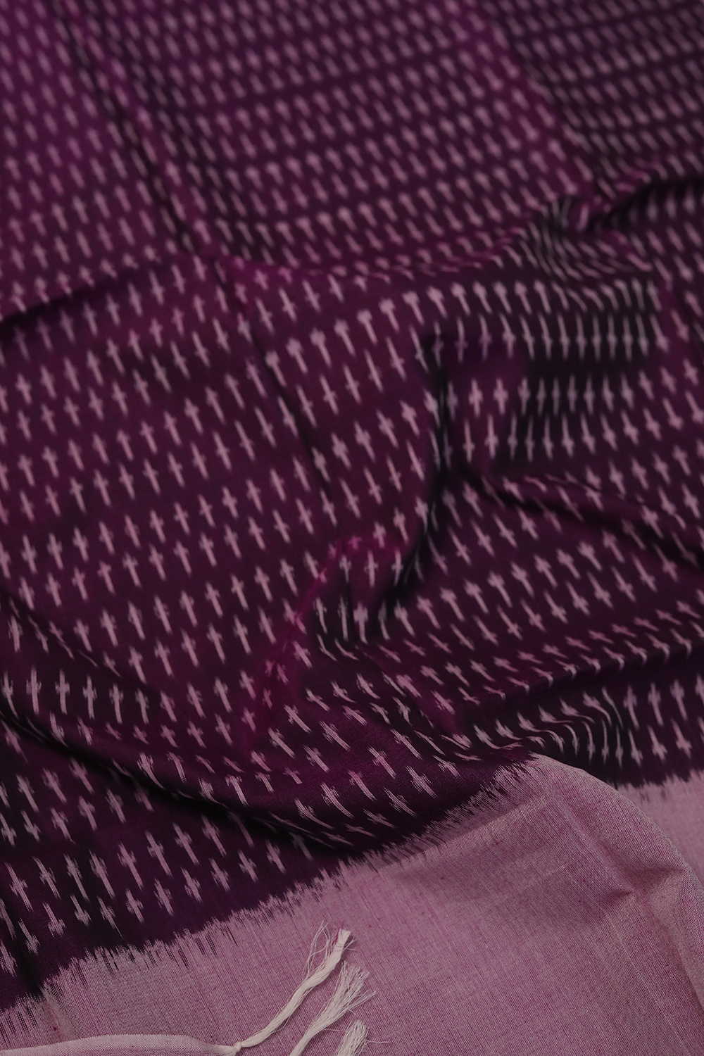 Ikat Cotton Dupatta - Matkatus 