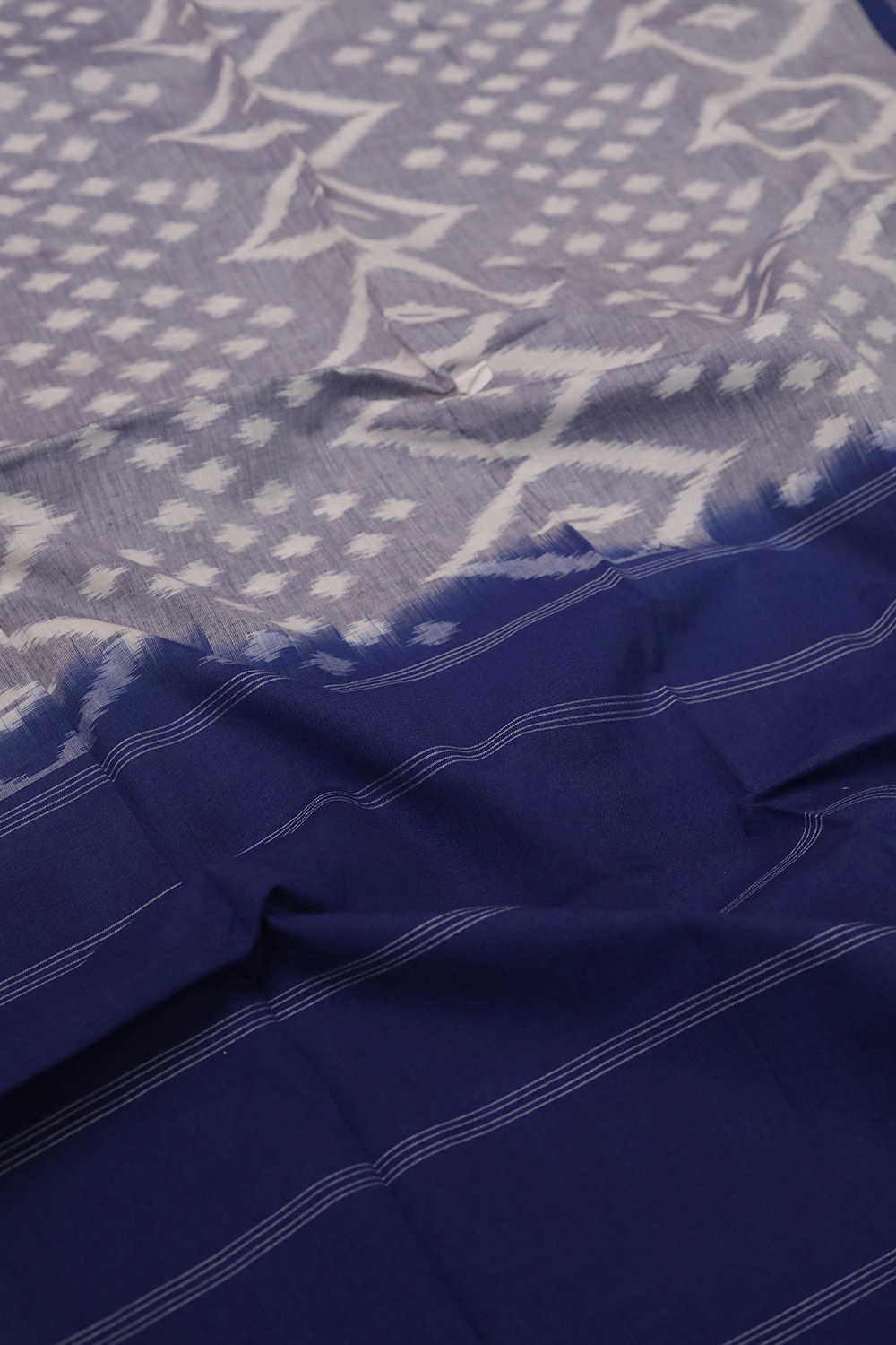 Ikat Cotton Dupatta - Matkatus 