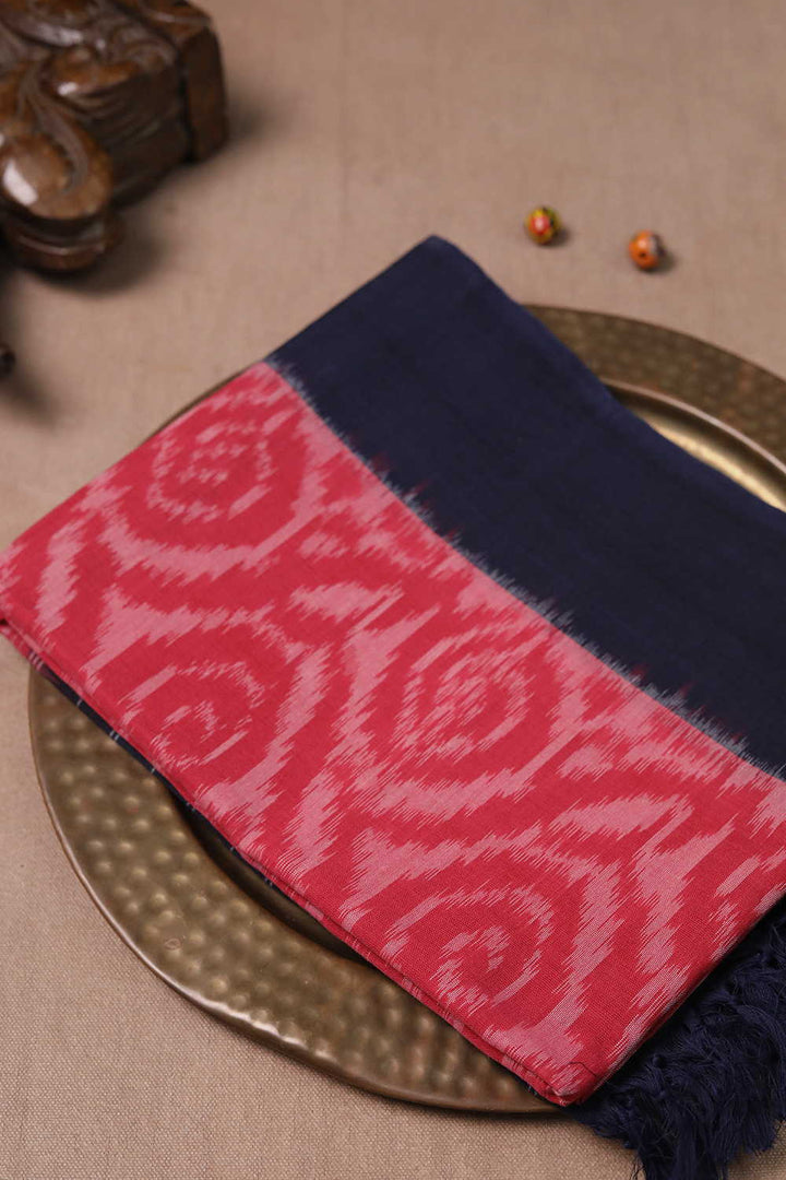 Ikat Cotton Dupatta - Matkatus 