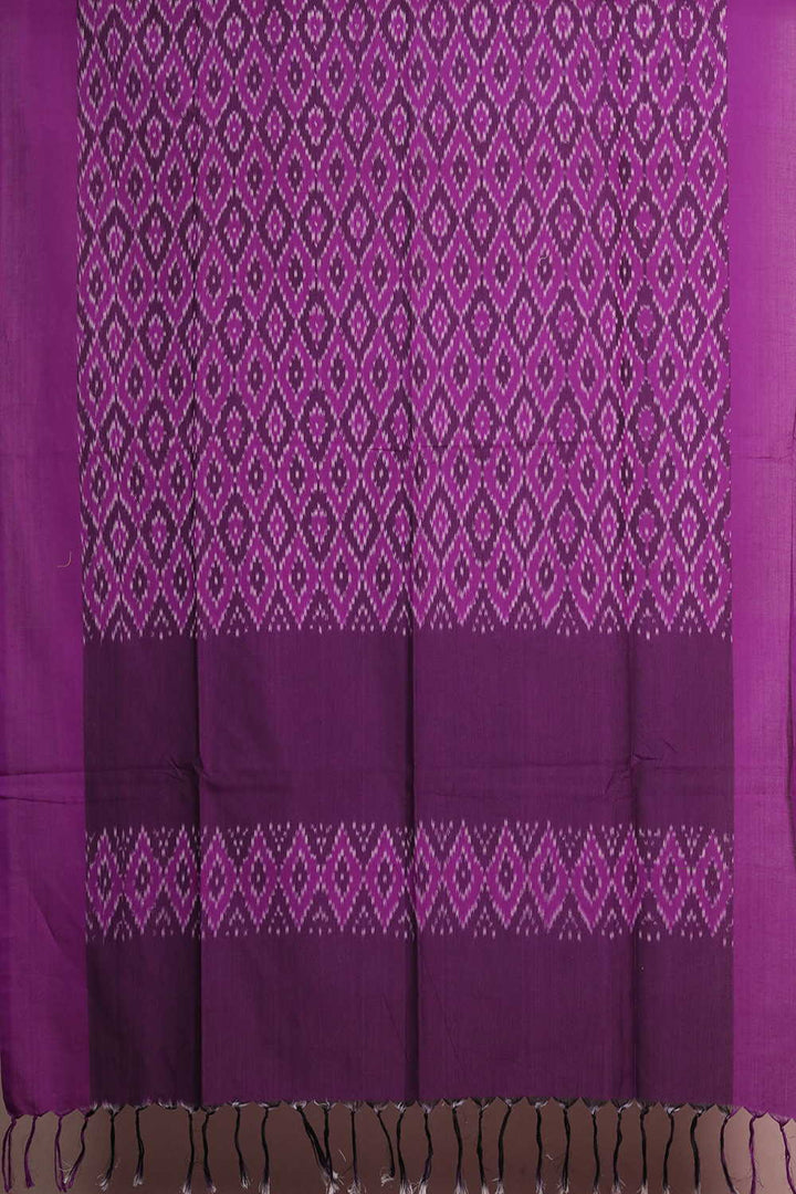 Ikat Cotton Dupatta - Matkatus 