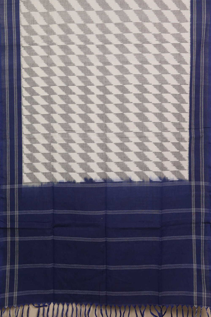 Ikat Cotton Dupatta - Matkatus 