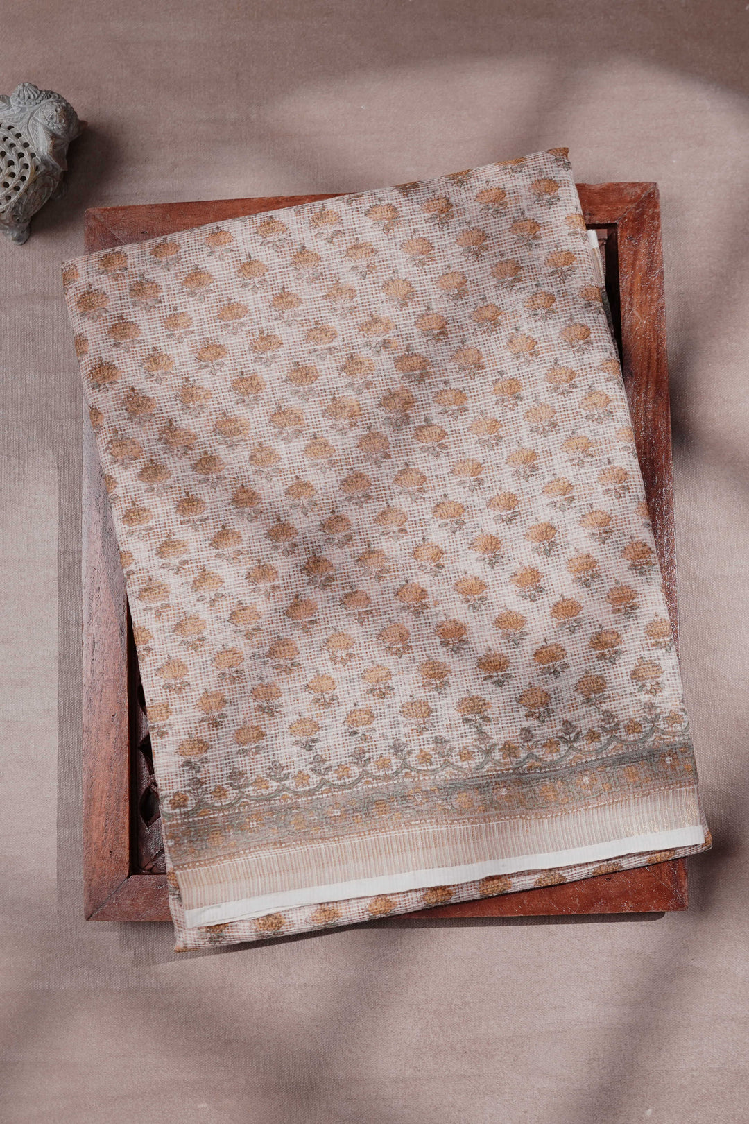 Block Printed Cotton Sarees - Matkatus 