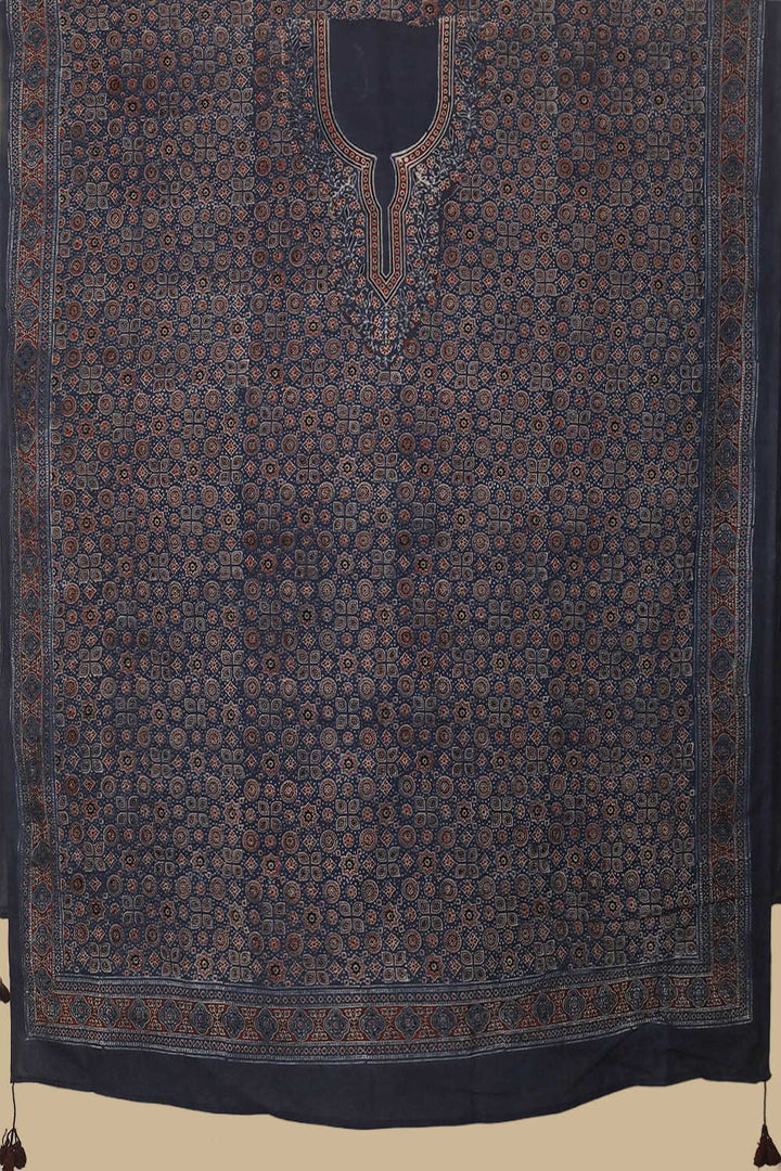 Ajrak Kaftan Fabric - Matkatus 