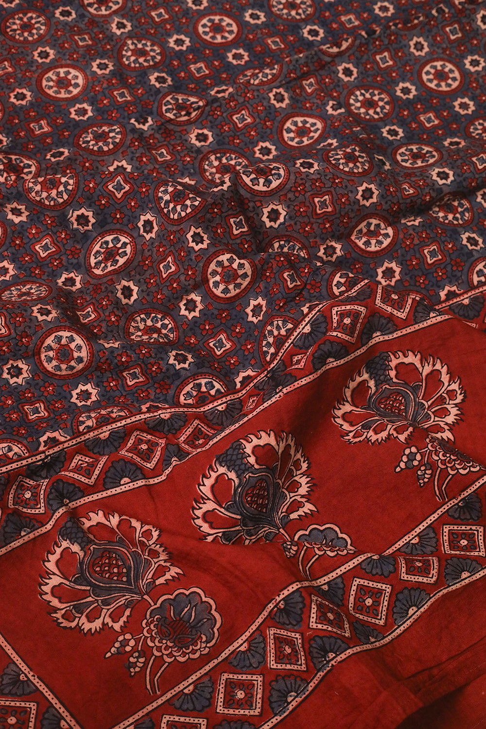 Ajrak Kaftan Fabric - Matkatus 