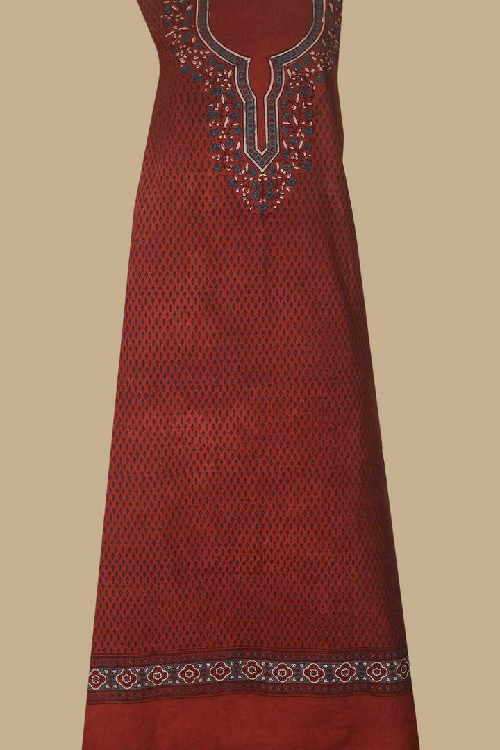 Ajrak Kaftan Fabric - Matkatus 