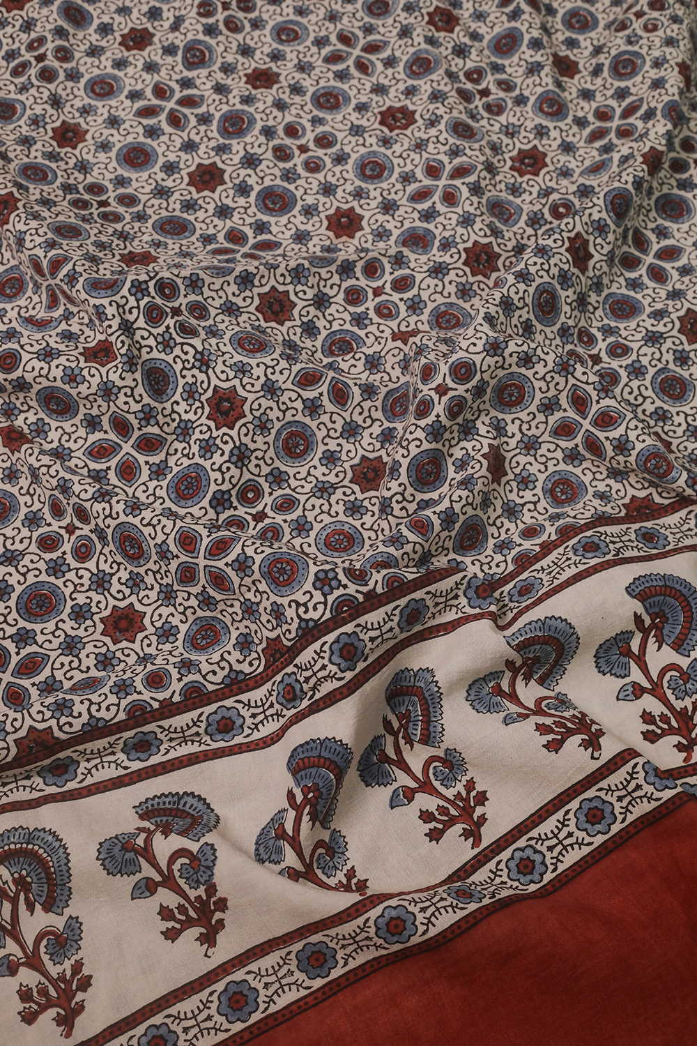 Ajrak Kaftan Fabric - Matkatus 
