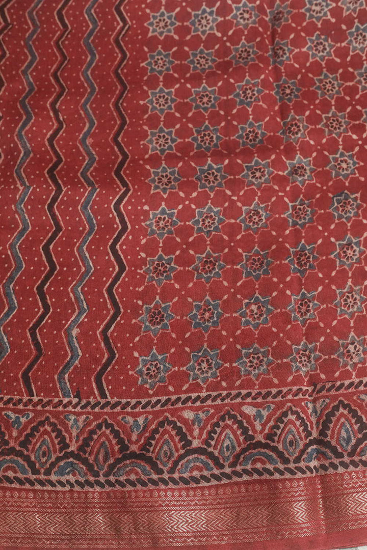 Block Printed Sarees - Matkatus 
