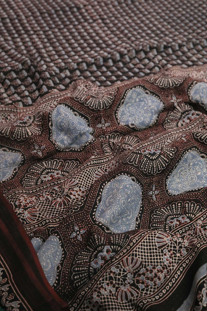Block Printed Sarees - Matkatus 