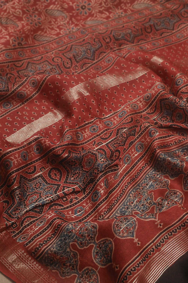 Block Printed Sarees - Matkatus 