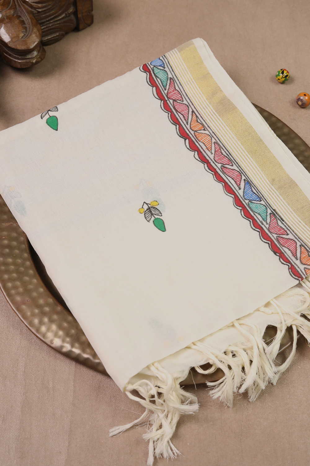 Madhubani Dupatta - Matkatus 