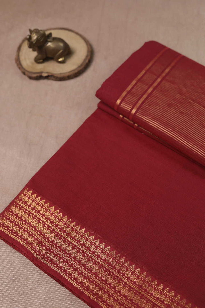 Mangalagiri Bordered Saree - Matkatus 