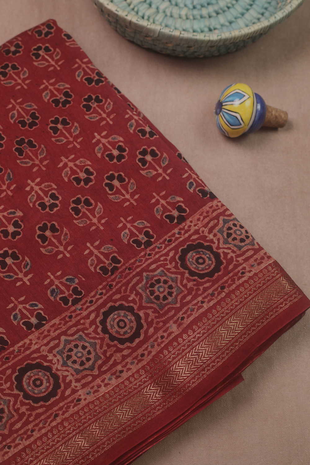 Block Printed Sarees - Matkatus 
