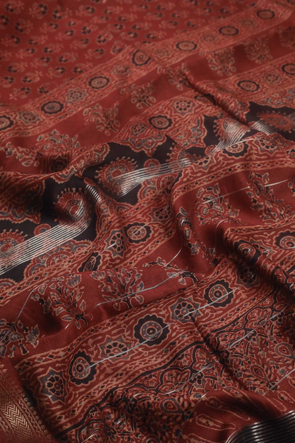 Ajrak Sarees - Matkatus 
