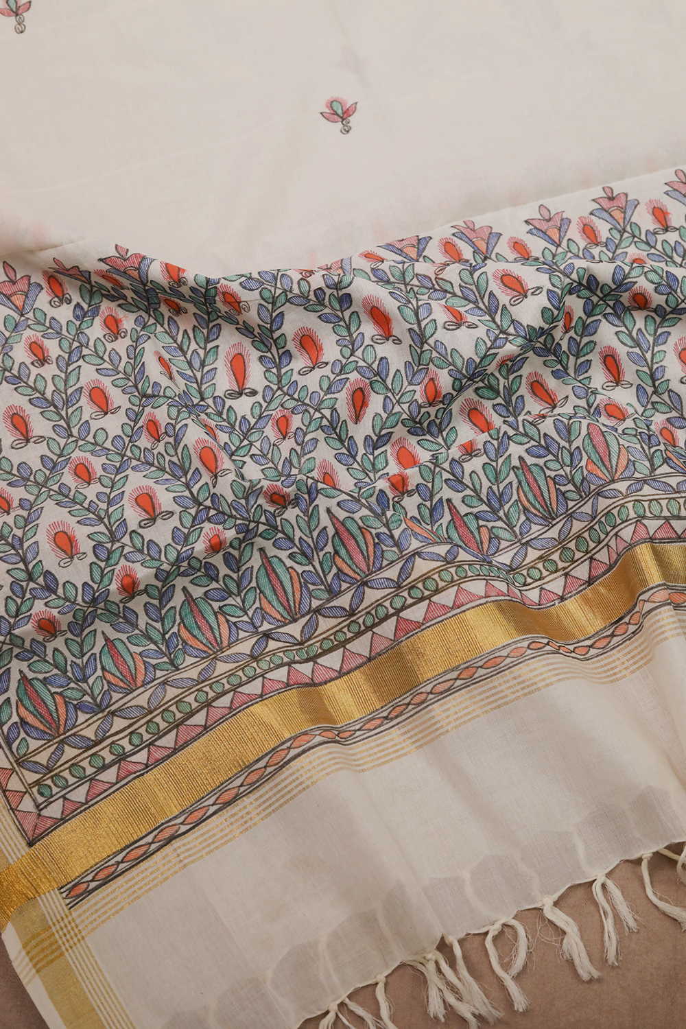 Madhubani Dupatta - Matkatus 