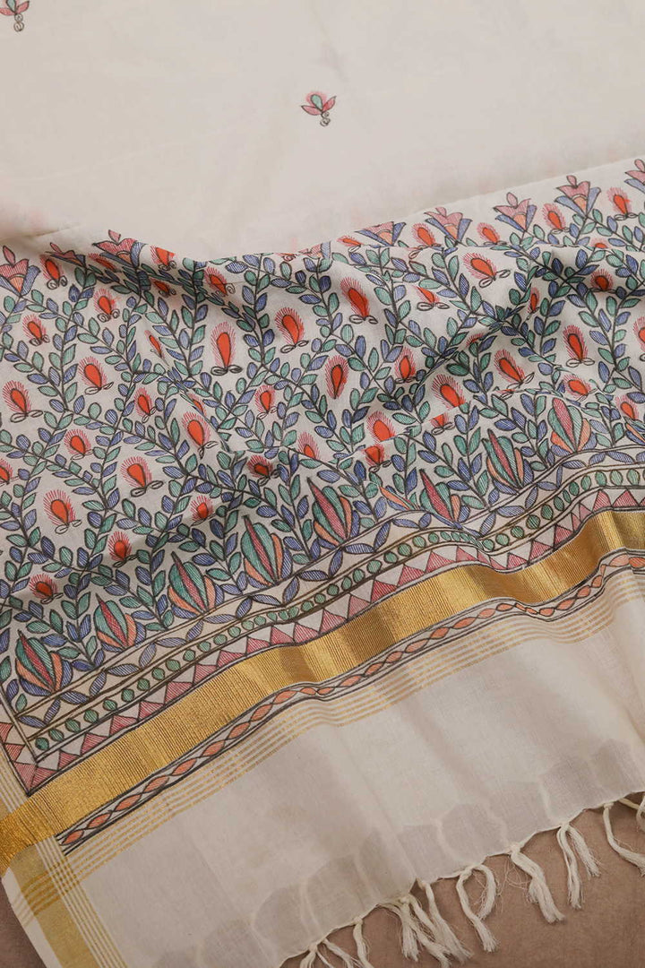 Madhubani Dupatta - Matkatus 