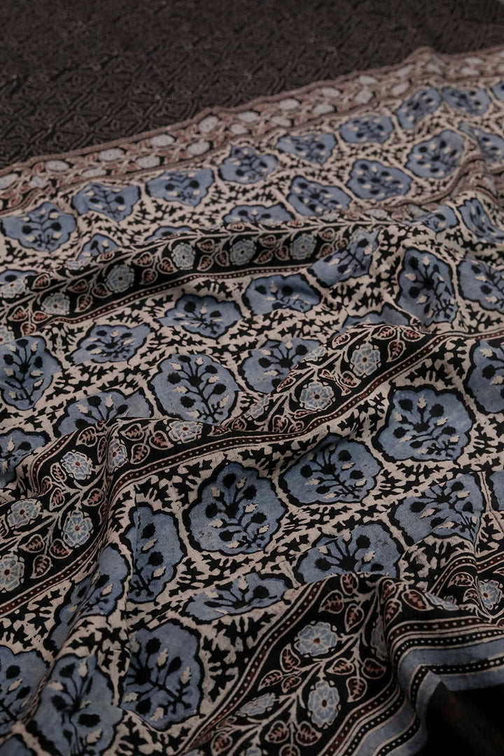Block Printed Sarees - Matkatus 