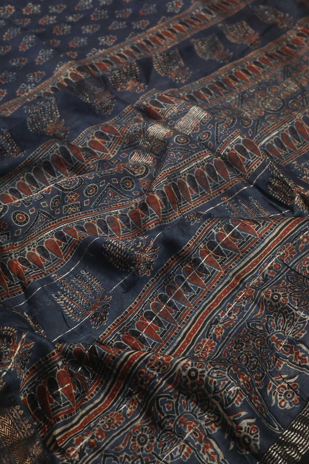 Block Printed Sarees - Matkatus 