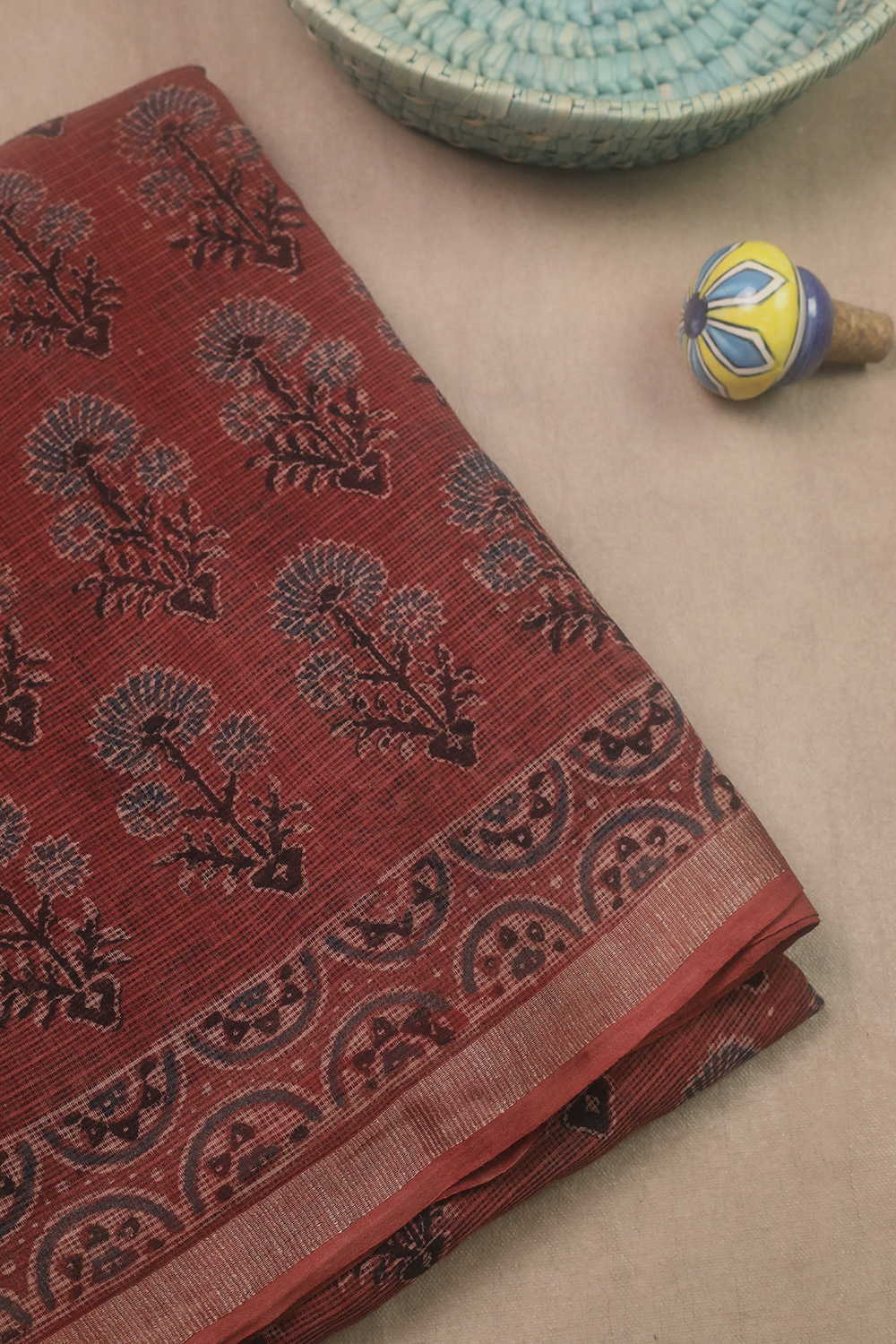 Block Printed Sarees - Matkatus 
