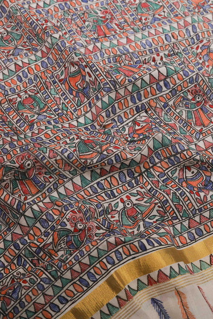 Madhubani Dupatta - Matkatus 