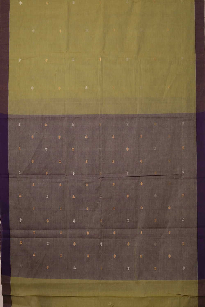 Handwoven Cotton Saree - Matkatus 