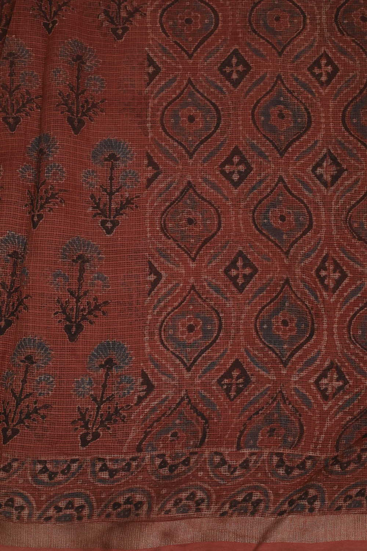 Block Printed Sarees - Matkatus 