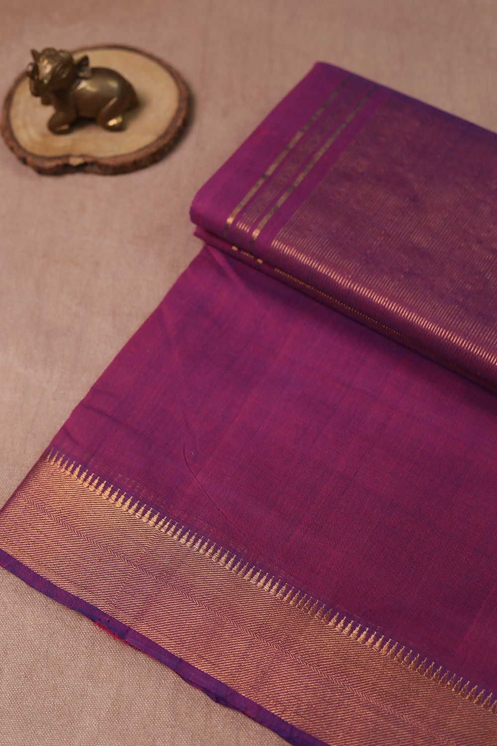 Mangalagiri Bordered Saree - Matkatus 