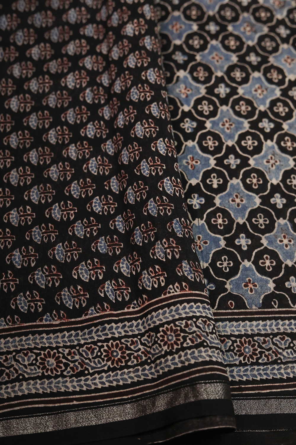 Block Printed Saree - Matkatus 