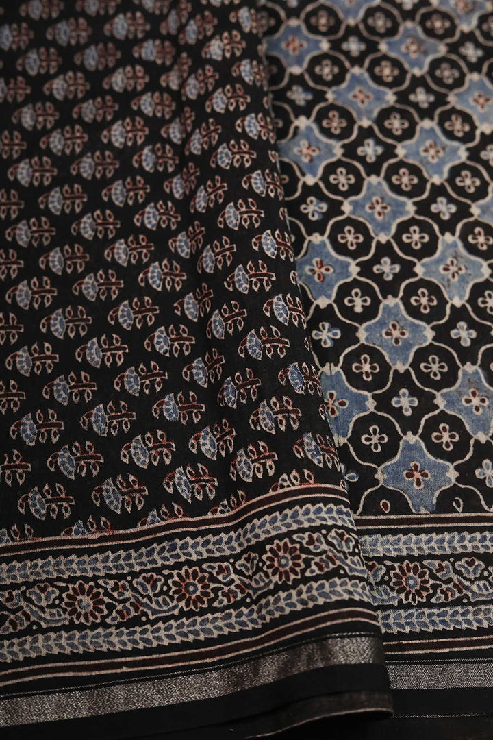 Block Printed Saree - Matkatus 