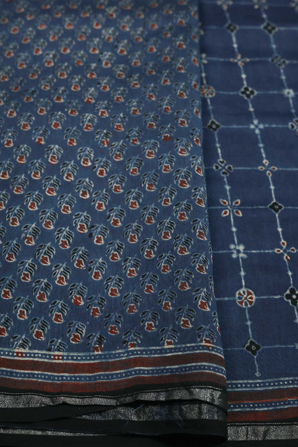 Block Printed Saree - Matkatus 