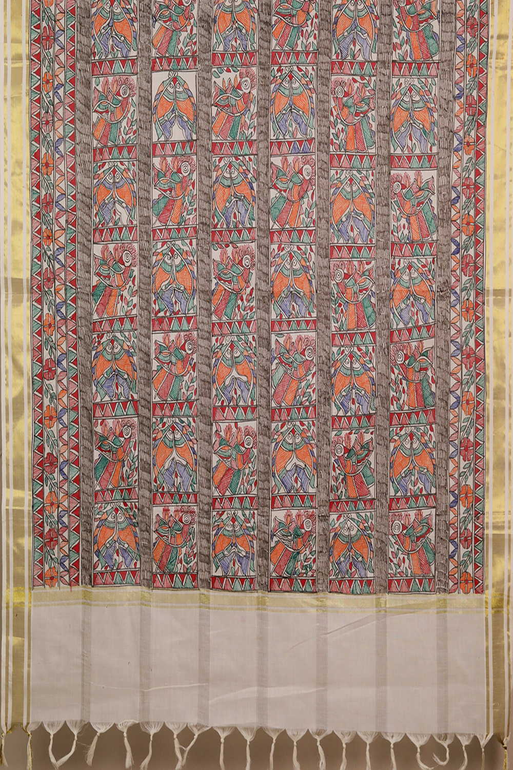 Madhubani Dupatta - Matkatus 