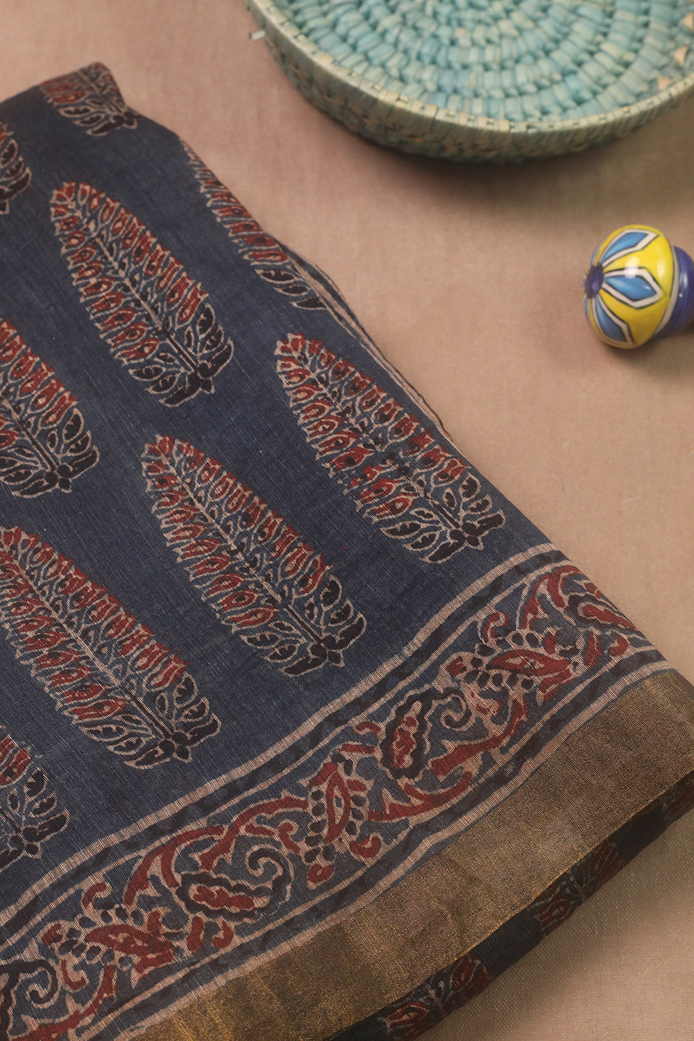 Block Printed Sarees - Matkatus 
