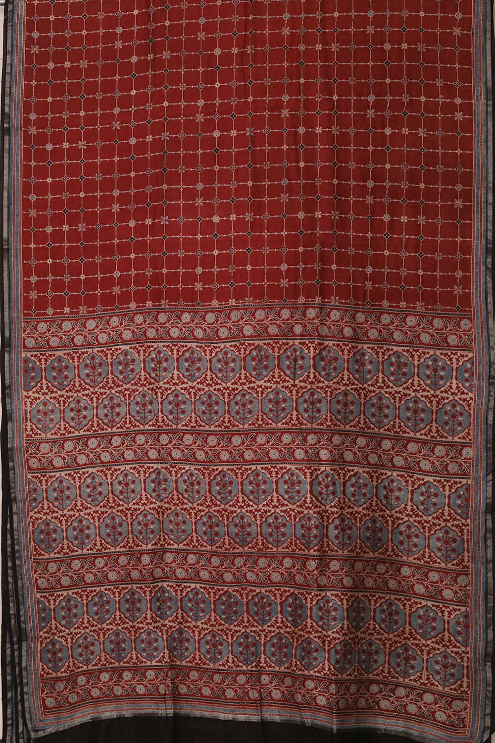 Ajrak Sarees - Matkatus 