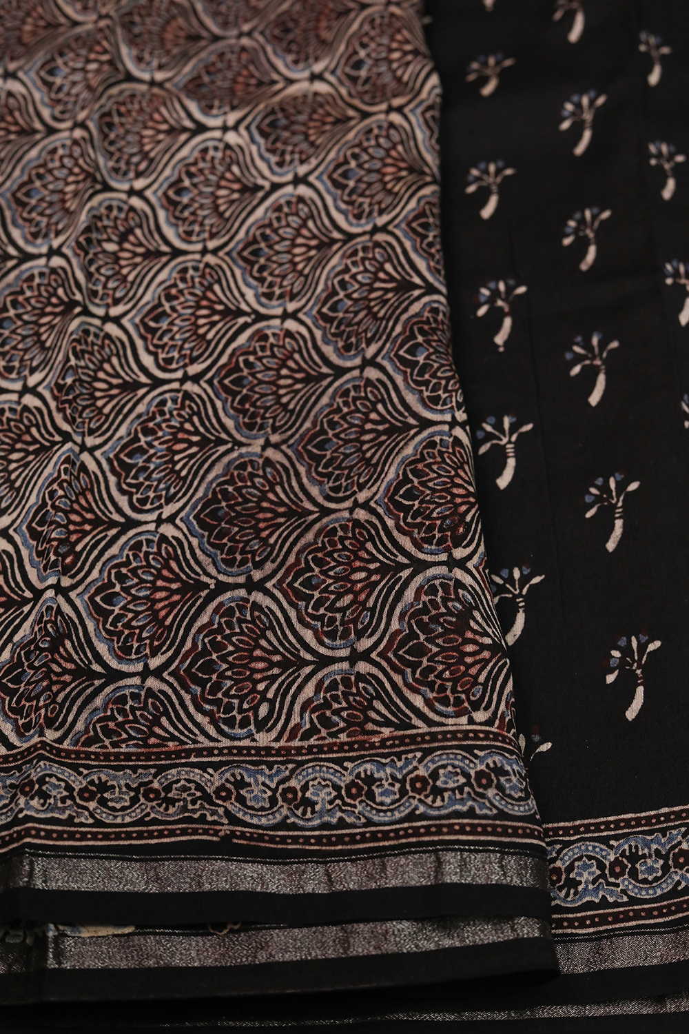Block Printed Saree - Matkatus 