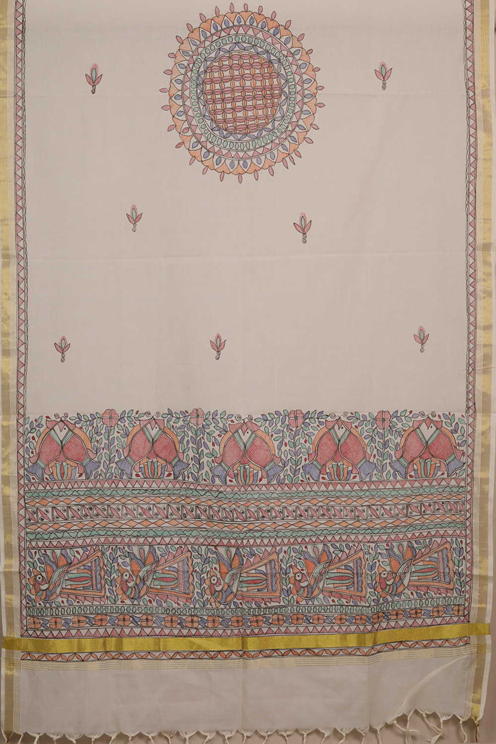 Madhubani Dupatta - Matkatus 