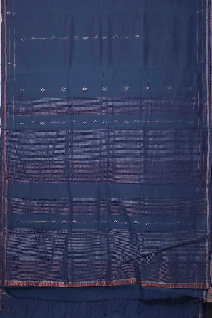 Handwoven Cotton Saree - Matkatus 