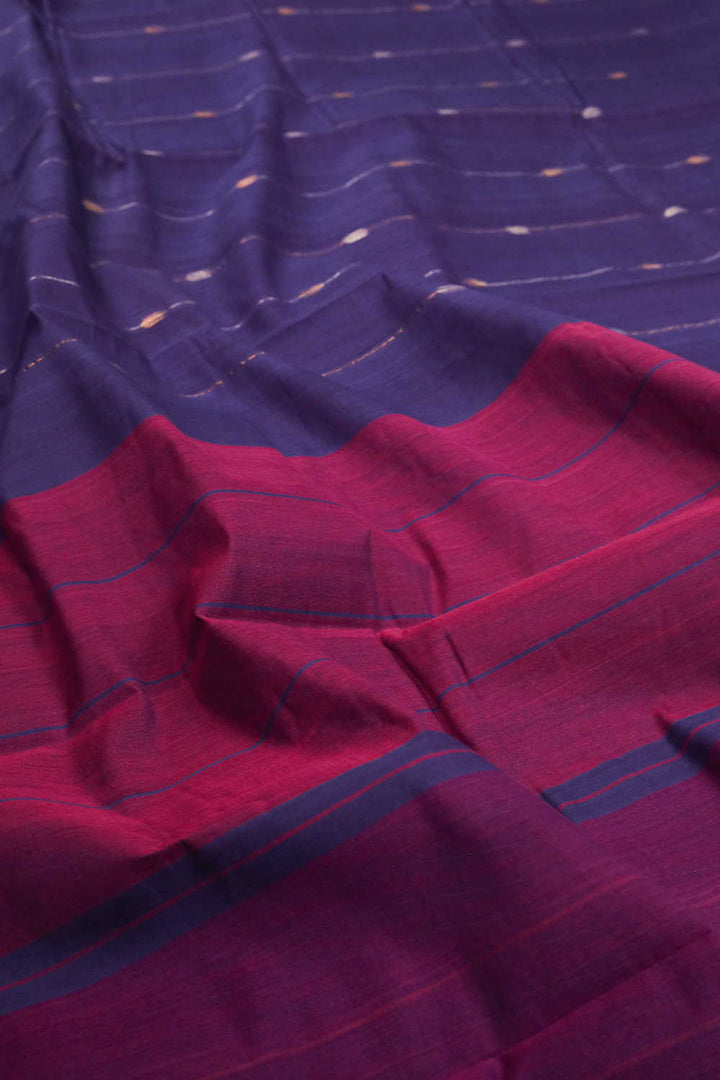 Handwoven Cotton Saree - Matkatus 