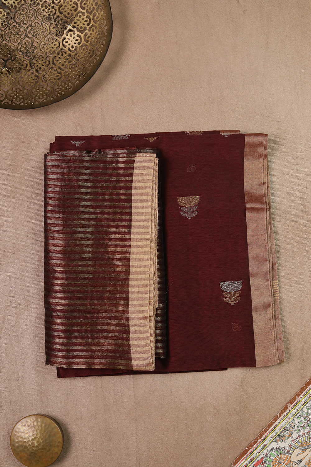 Handwoven Chanderi Suits - Matkatus 