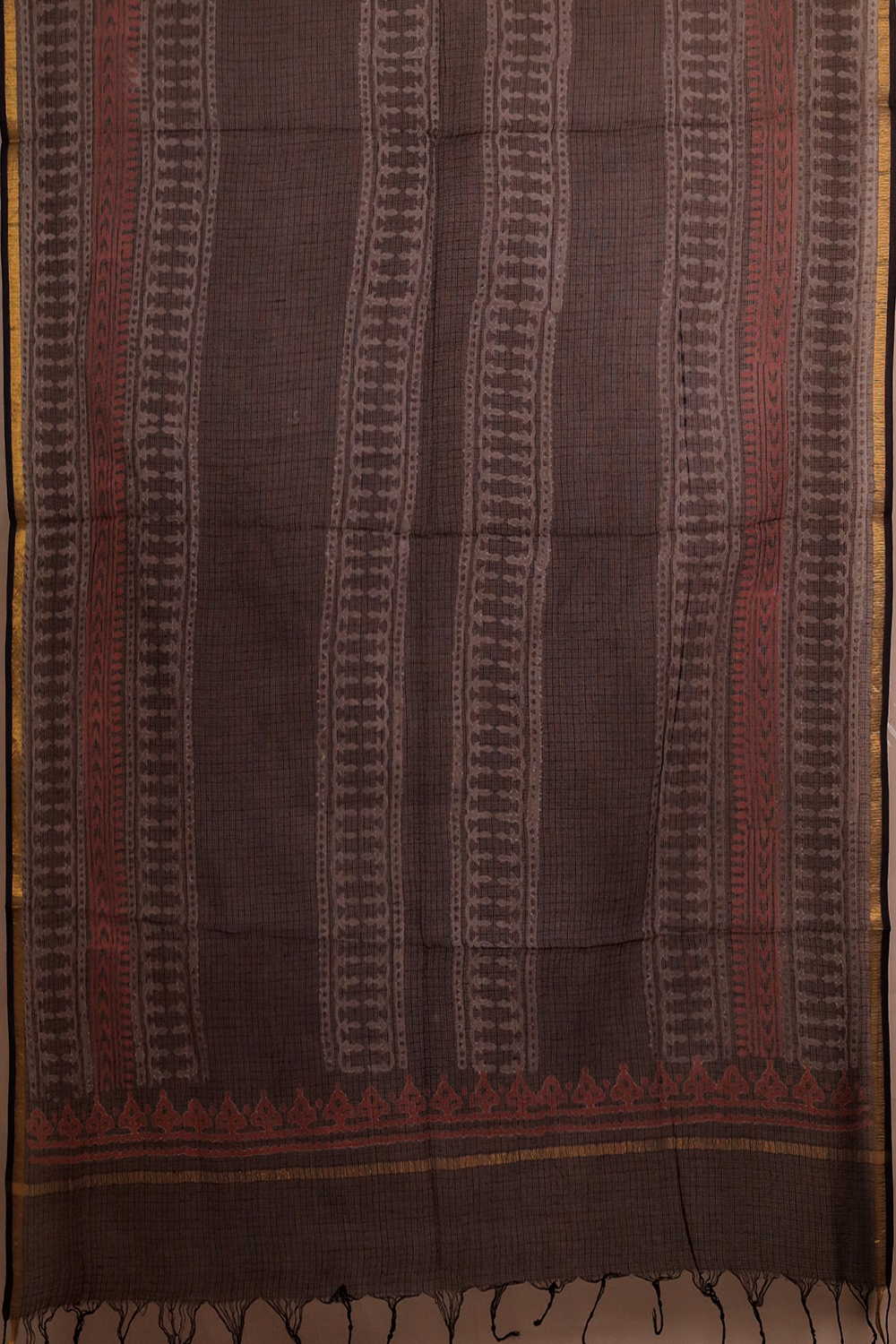 Block Printed Dupatta - Matkatus