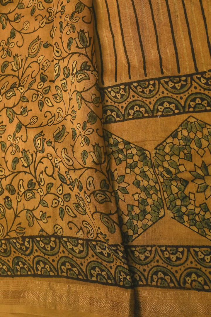 Block printed Sarees - Matkatus 